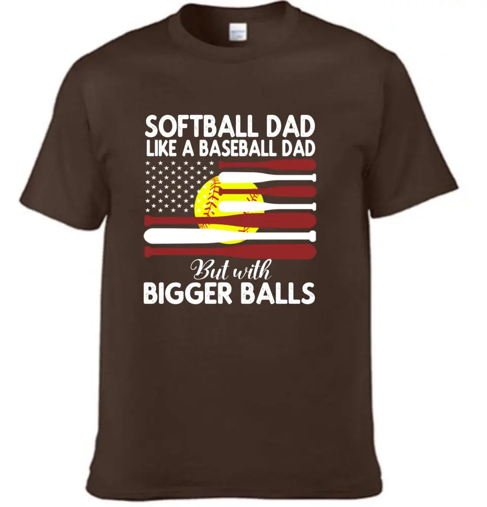 T-shirt softball, cadeau pour papa, cadeau pour les amateurs de softball