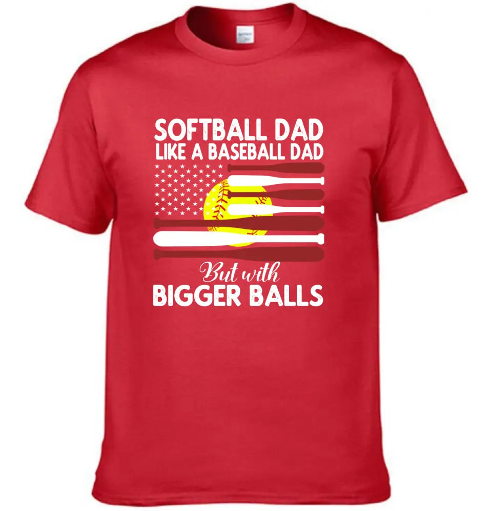 T-shirt softball, cadeau pour papa, cadeau pour les amateurs de softball