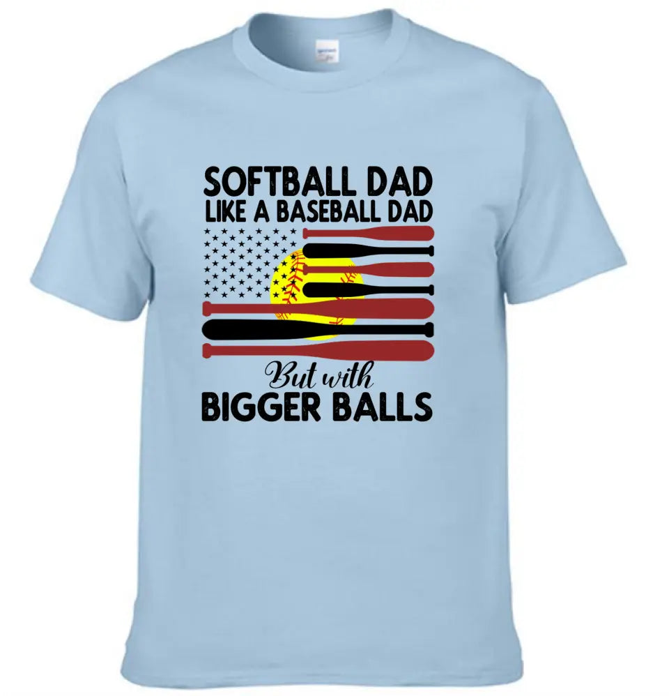 T-shirt softball, cadeau pour papa, cadeau pour les amateurs de softball