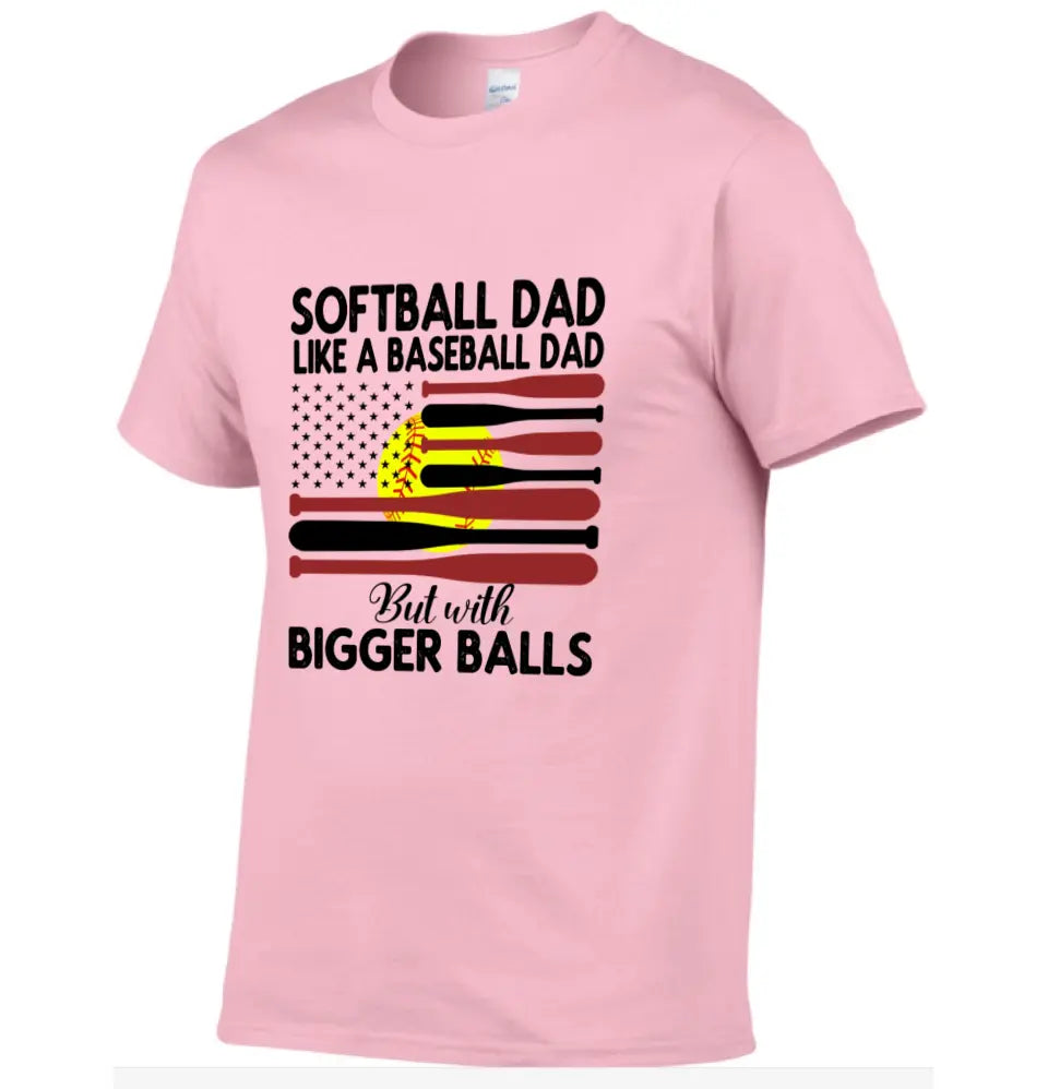 T-shirt softball, cadeau pour papa, cadeau pour les amateurs de softball