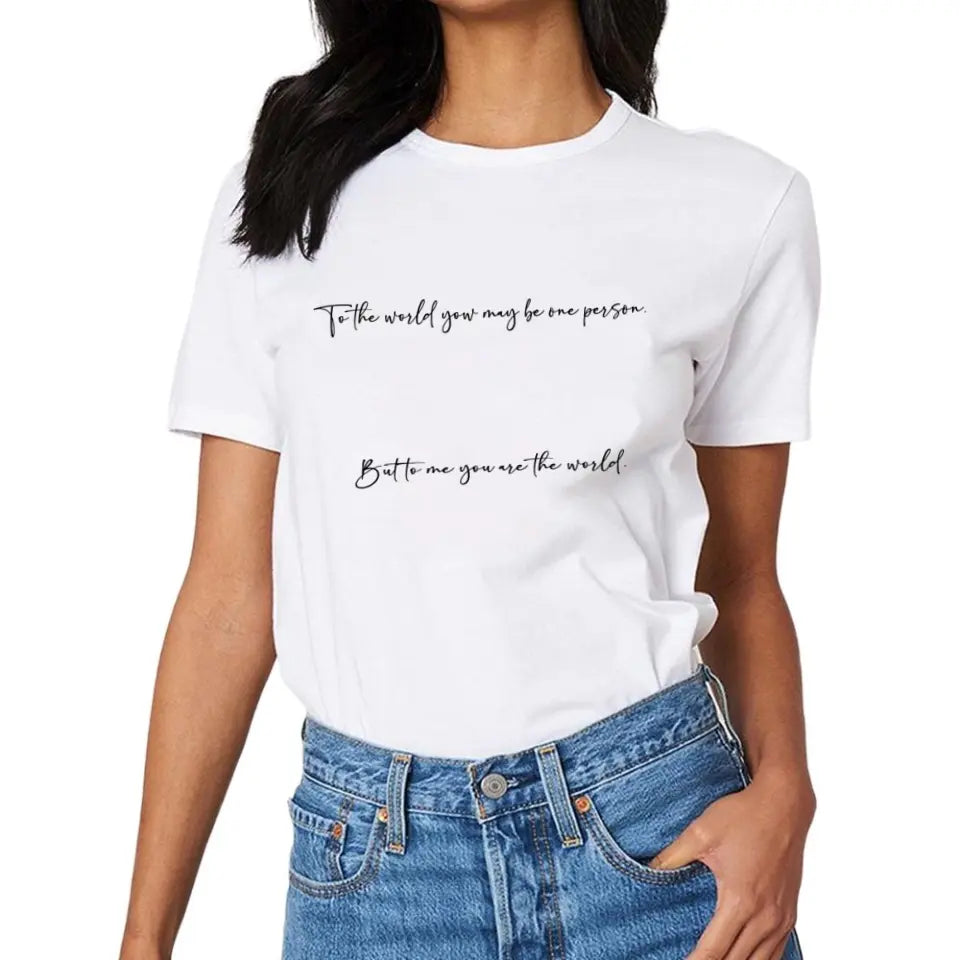 Personalized Father’s Day Themed T-shirt Special Gift