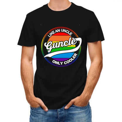 Guncle Shirt, Like Uncle’s Own Cooler, Pride Month Gift