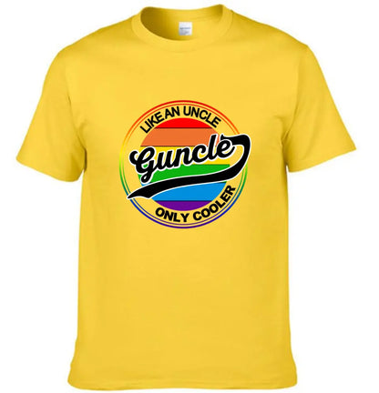 Guncle Shirt, Like Uncle’s Own Cooler, Pride Month Gift