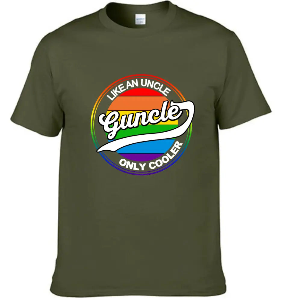 Guncle Shirt, Like Uncle’s Own Cooler, Pride Month Gift