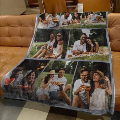 Free shipping✈️Personalized Photos Blankets - Gift For Family Friends Besties