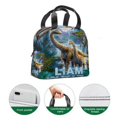 Jurassic Dinosaurs - Personalized Name Backpacks for Kids - School Season Gifts for Kids