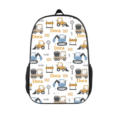 Personalized Name Customized Boys Car Backpack, School Season Gift