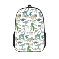 Name Customized Dinosaur Park Backpack - Graduation Season Kids Gifts