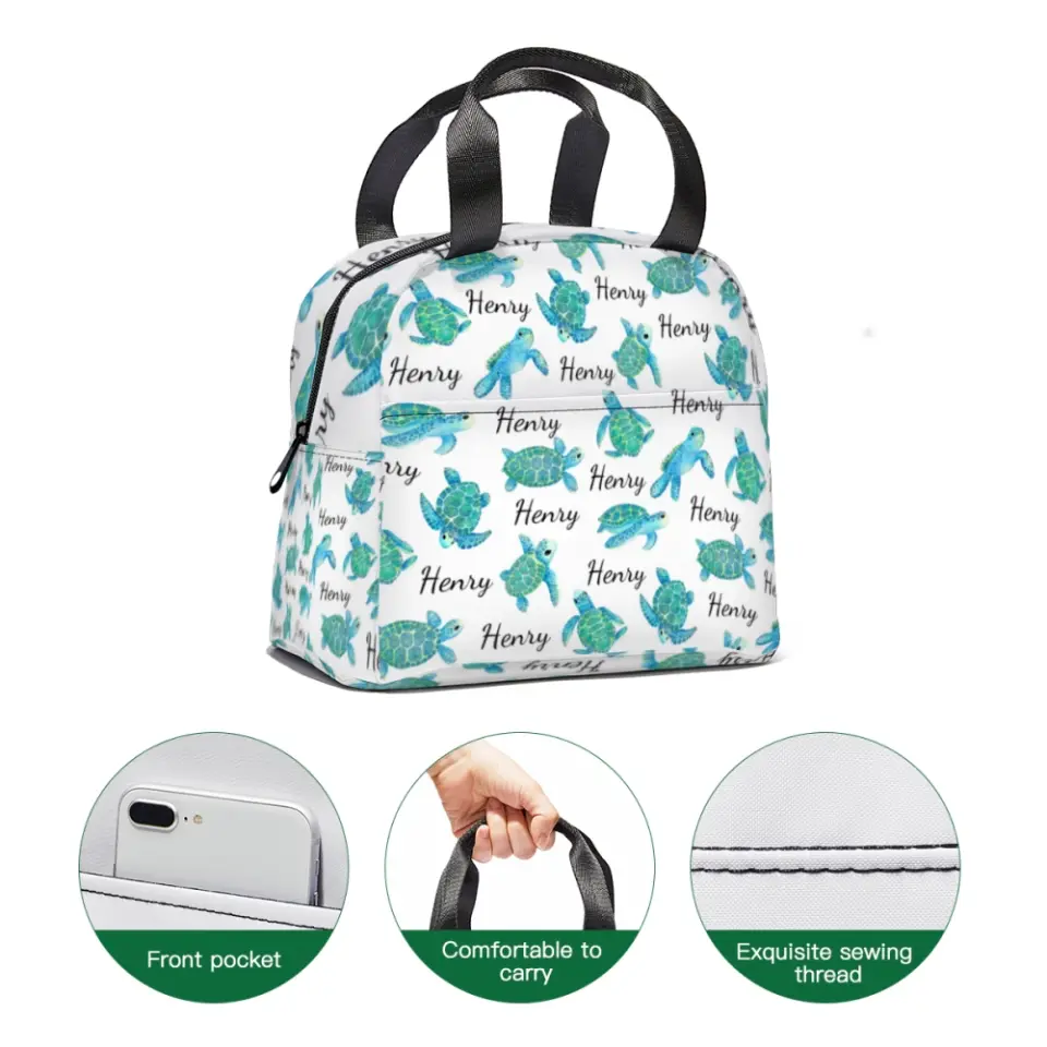 Name Customized Sea Turtle Backpacks, Children's Opening Season Gifts