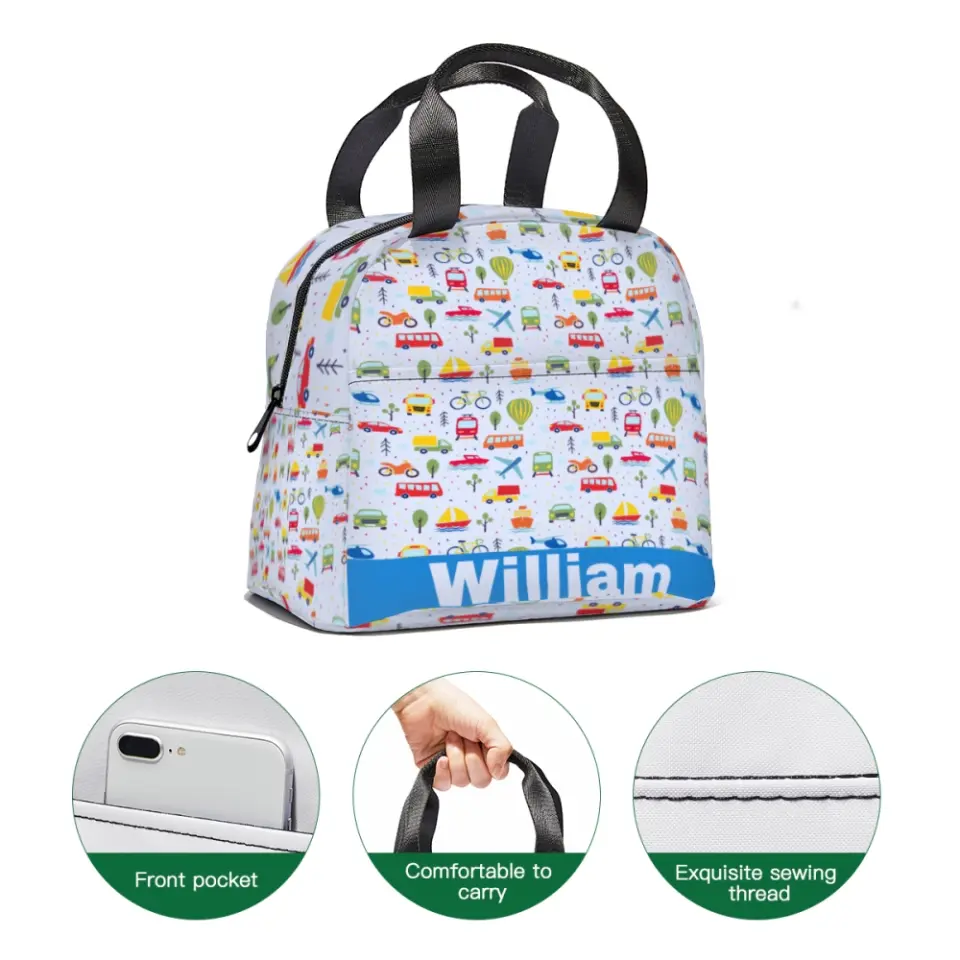 Truck Airplane Name Customized Kids Backpacks, Kids Opening Season Gifts