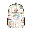 Name Customized Children's Elephant Hair Pattern Backpack, Opening Season Children's Gift