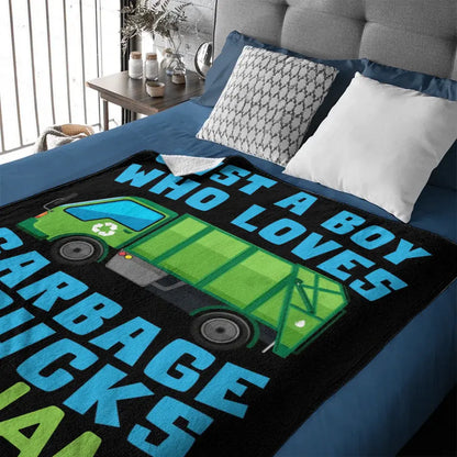 Monster Trucks Cars Motorcycles Collection - Customized Kids Name Blanket