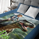 Dinosaur Series Name Photo Customized School Bag - A Gift For Your Child For The School Season!