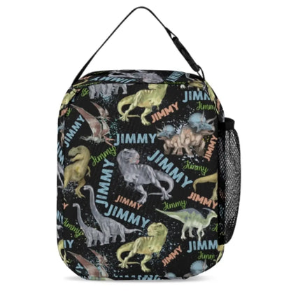 Personalized Dinosaur Lovers with Names Custom Backpacks - Opening Season Gifts for Kids