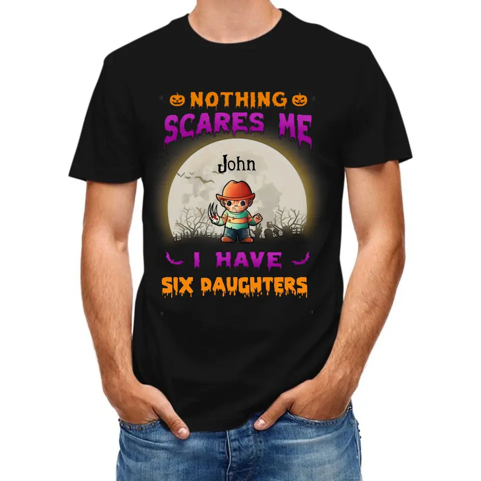 Nothing Scares Me Personalized Halloween T-Shirt