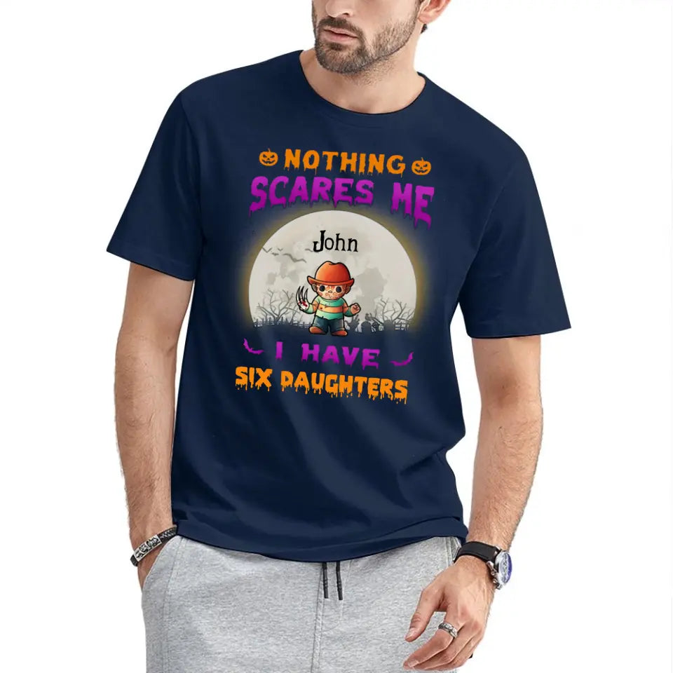 Nothing Scares Me Personalized Halloween T-Shirt