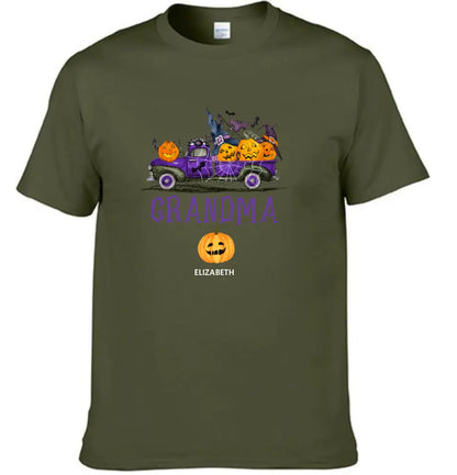 Fun with Pumpkins - Name Customized Halloween T-Shirts