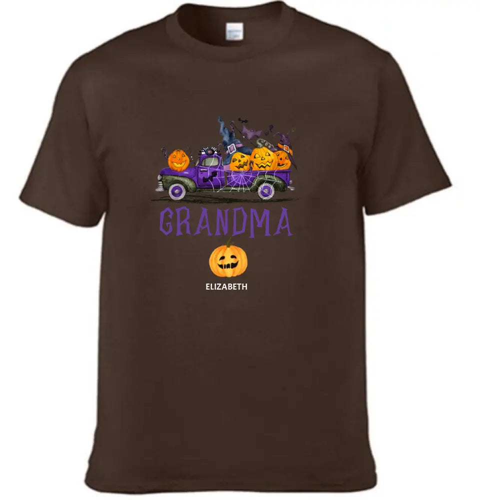 Fun with Pumpkins - Name Customized Halloween T-Shirts