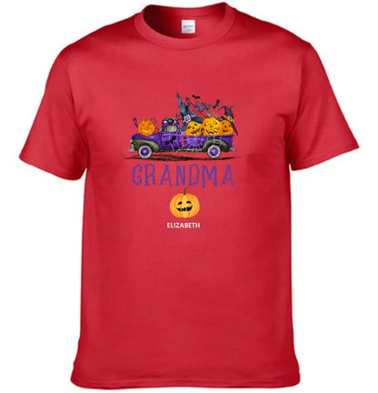 Fun with Pumpkins - Name Customized Halloween T-Shirts