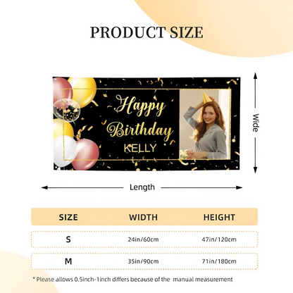 Let Your Story Shine With Personalised Photo Birthday Banners