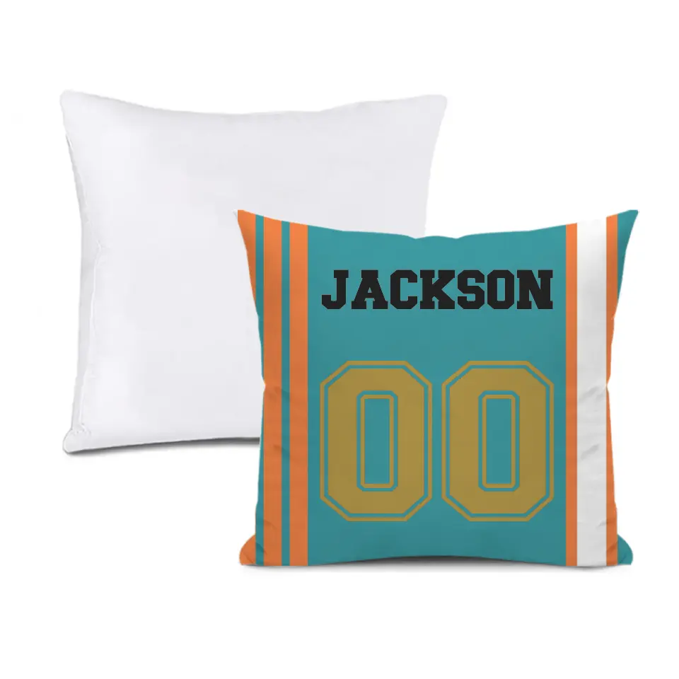 Team Spirit - Personalized  Football Pillowcase Are Customizable With Names And Numbers - Perfect Fan Gift!