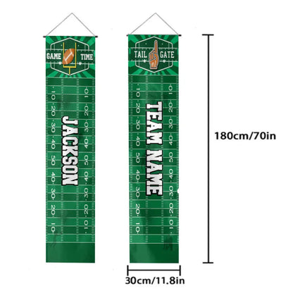 Sport Theme Party - Personalized Football Sign Wall Banner - Gifts for Fans,Sports Enthusiast