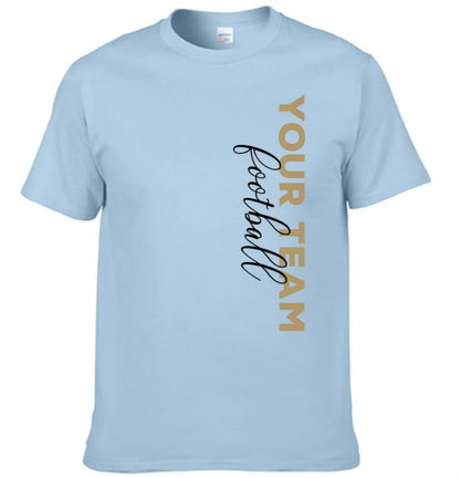 Game Day - Personalised Name And Number 2 Sided T-Shirt - A Gift For Football Supporters,Players