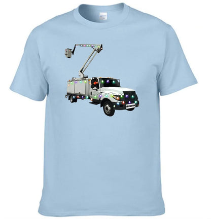 Multiple Colors Of Custom Apparel For Trucks - T-shirts With Personalized Name And Different Color Trucker Patterns - A Gift For Yourself,Friend