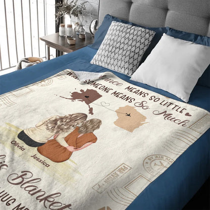 Customized Cartoon Character Hug Blanket - Personalized Theme and Character Cozy Soft Flannel Blanket - A Gift For Friends,Family