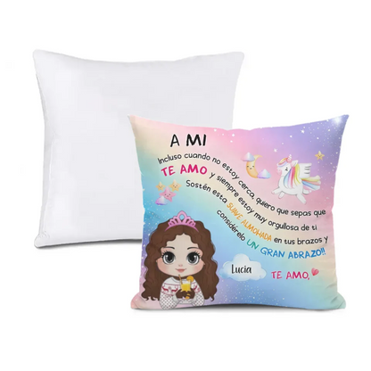 Customized Cartoon Pillowcase - Pillowcase Personalized With Child's Cartoon Image And Name - Surprise Gifts For Child