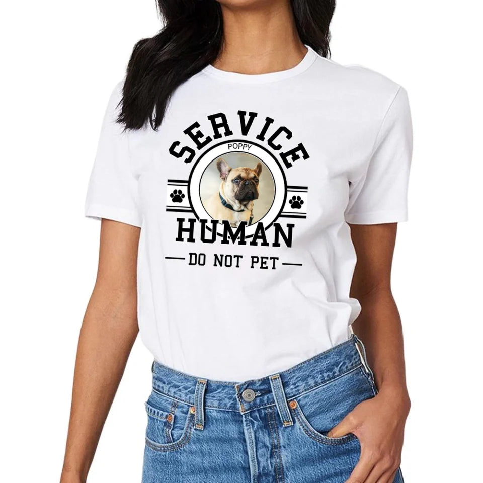 Customized Pet Themed Apparel - Personalized Pet Photo And Name Clothing - A Loving Gift For Pet Owners And Pet Lovers