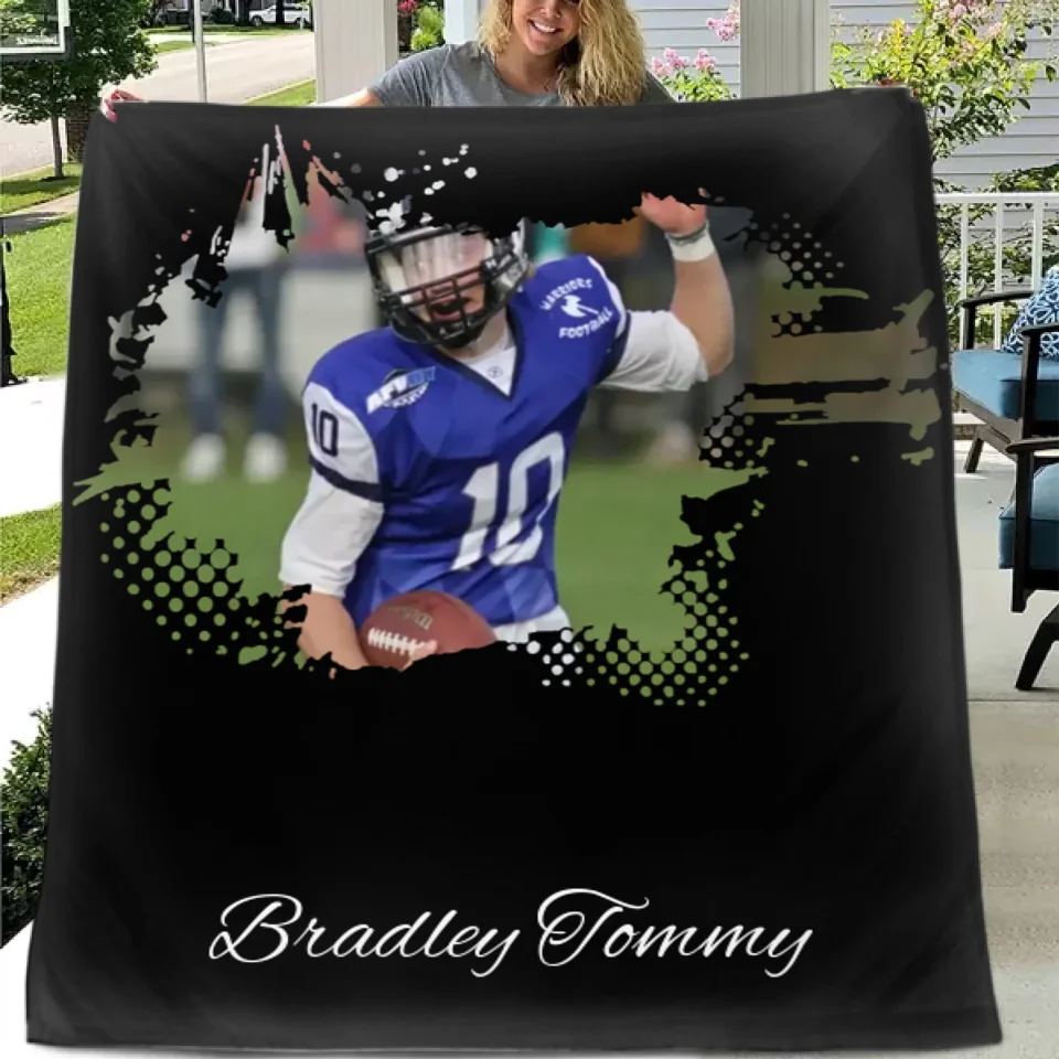 Personalized Custom Rugby Blankets - Gifts for Rugby Players