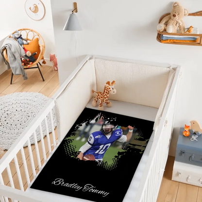 Personalized Custom Rugby Blankets - Gifts for Rugby Players