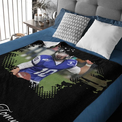 Personalized Custom Rugby Blankets - Gifts for Rugby Players