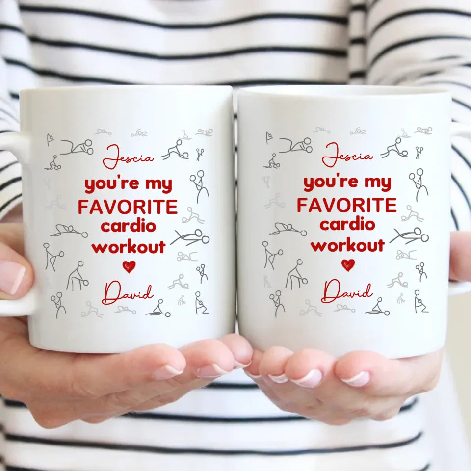 Favorite Aerobic Exercise - Personalized Mugs - Gifts for Your Loved Ones