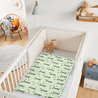 Name Custom Personalized Clover Lucky Baby Blanket St. Patrick's Day Baby Shower Gift for Baby