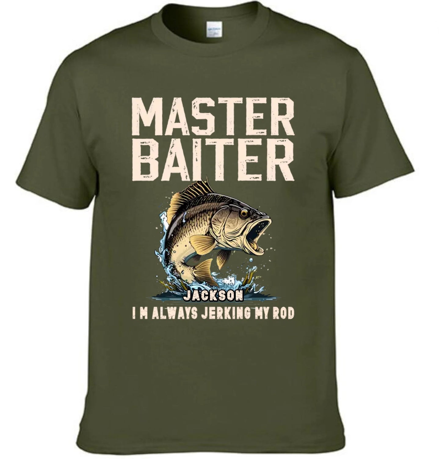 Customized Master Angler Apparel - Personalized Name Fishing Themed Master  -  A Gift For Friend,Family,Anglers