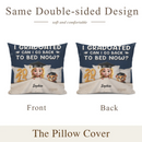 Graduated Can I Go Back To Bed Now - Personalized Pillow