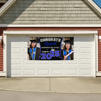 2025 Graduation Banner - Custom Photo Graduation Commemorative Gift