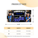 2025 Graduation Banner - Custom Photo Graduation Commemorative Gift