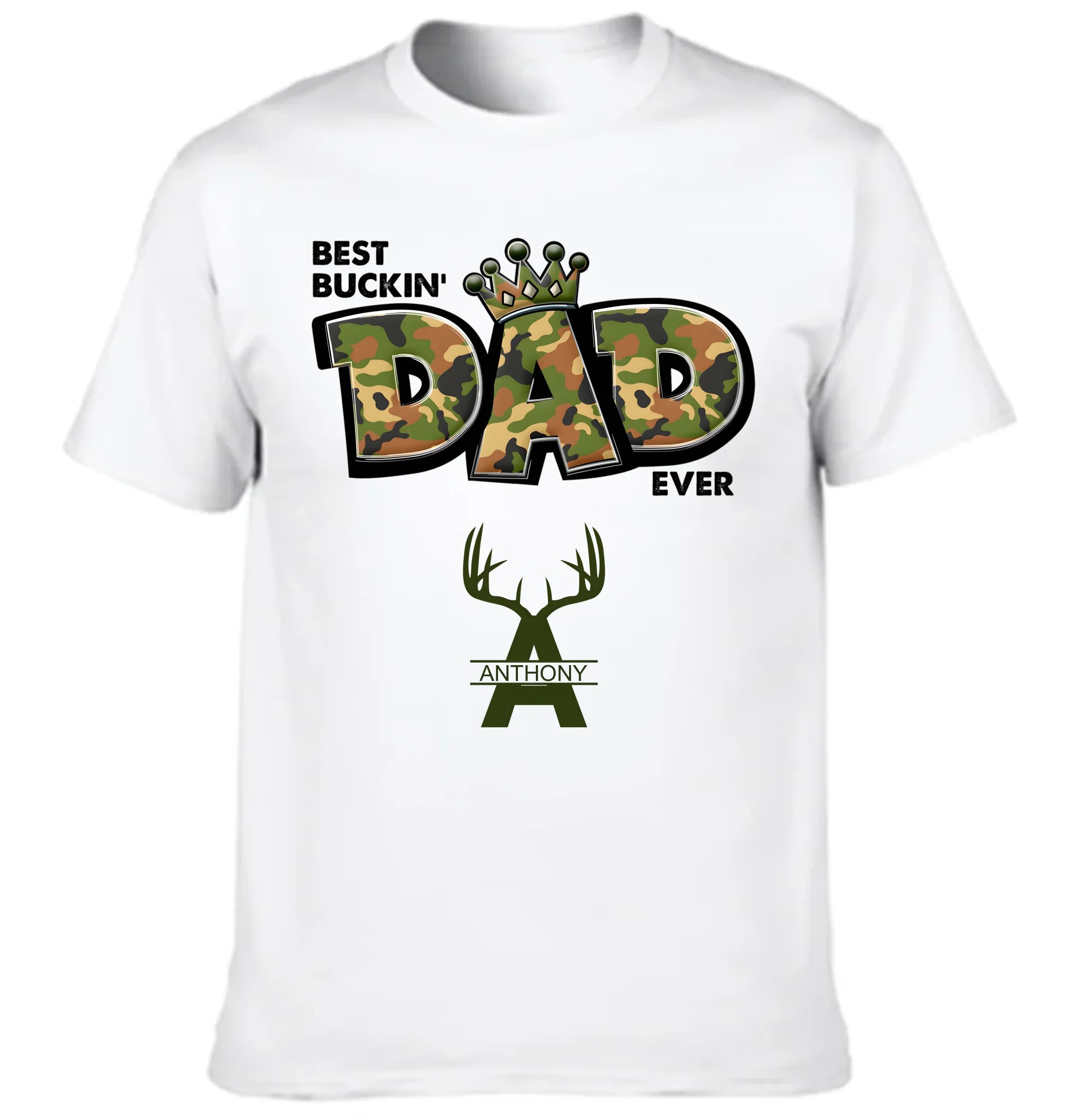 Best Buckin Dad Ever - Personalized Clothes