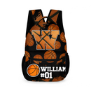Customized Basketball Themed Backpack - Personalized Name Backpack