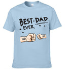 Best Dad Ever Fist Bump - Personalized Father Clothes