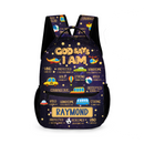 God Says I Am - Personalized Backpack - Back-to-school Gift