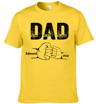 Dad The Man The Myth The Legend - Personalized Shirt Father's Day