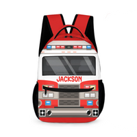Personalized Name Custom Train Backpack - Back to School Gift for Kids