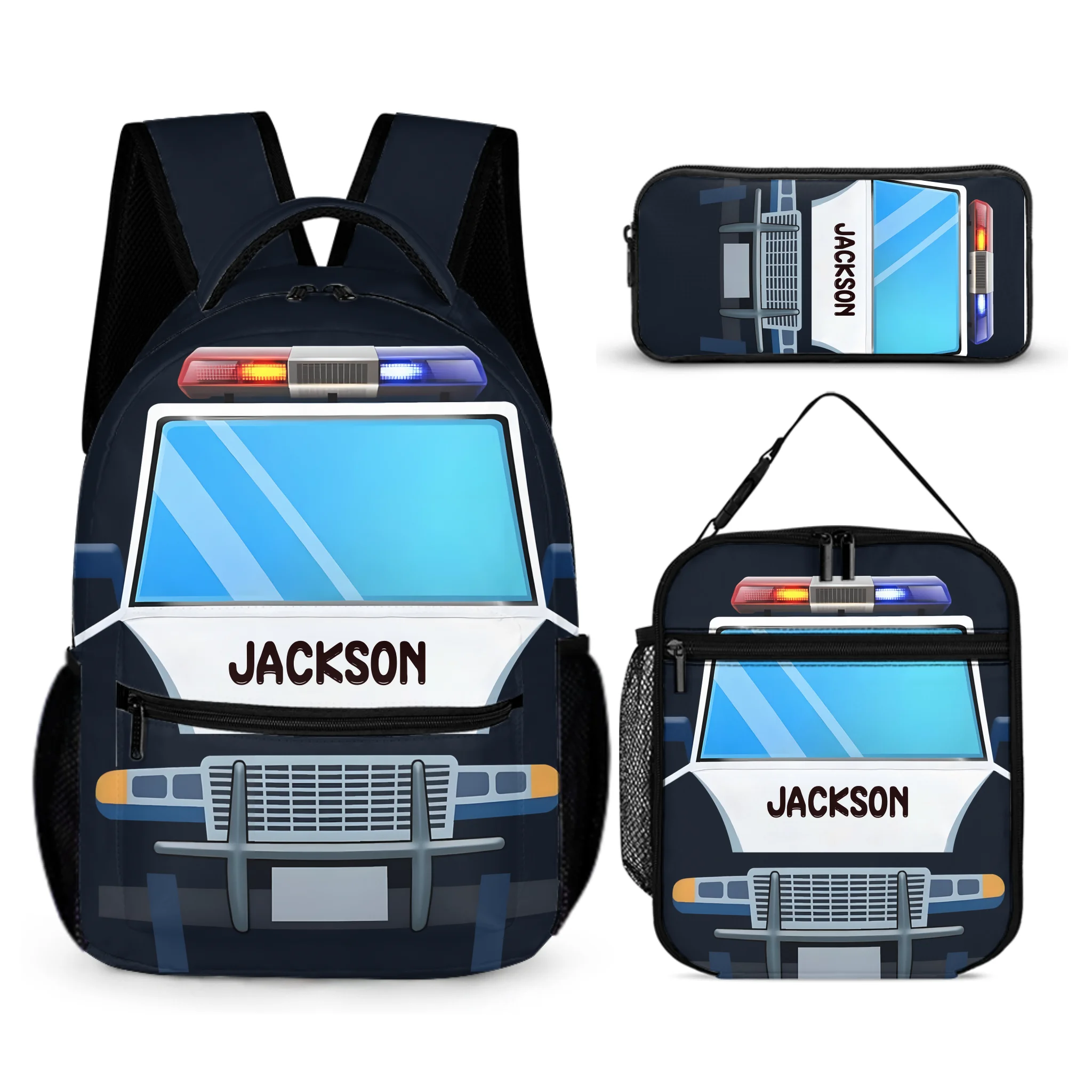 Personalized Name Custom Train Backpack - Back to School Gift for Kids
