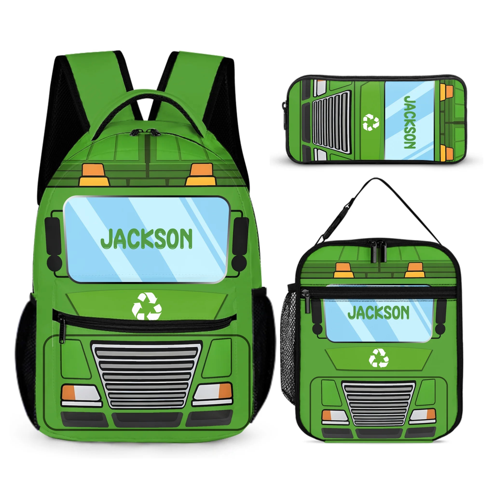 Personalized Name Custom Train Backpack - Back to School Gift for Kids