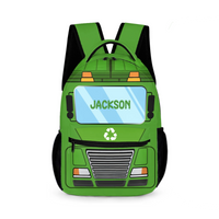 Personalized Name Custom Train Backpack - Back to School Gift for Kids