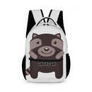 Personalized Custom Name Animal Backpack - Personalized School Season Gifts for Kids Who Love Critters